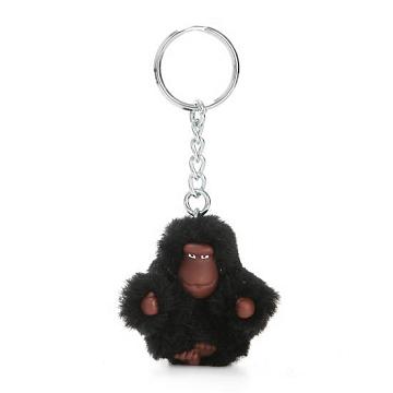 Akcesoria Kipling Sven Extra Small Monkey Keychain Czarne | PL 1237OK